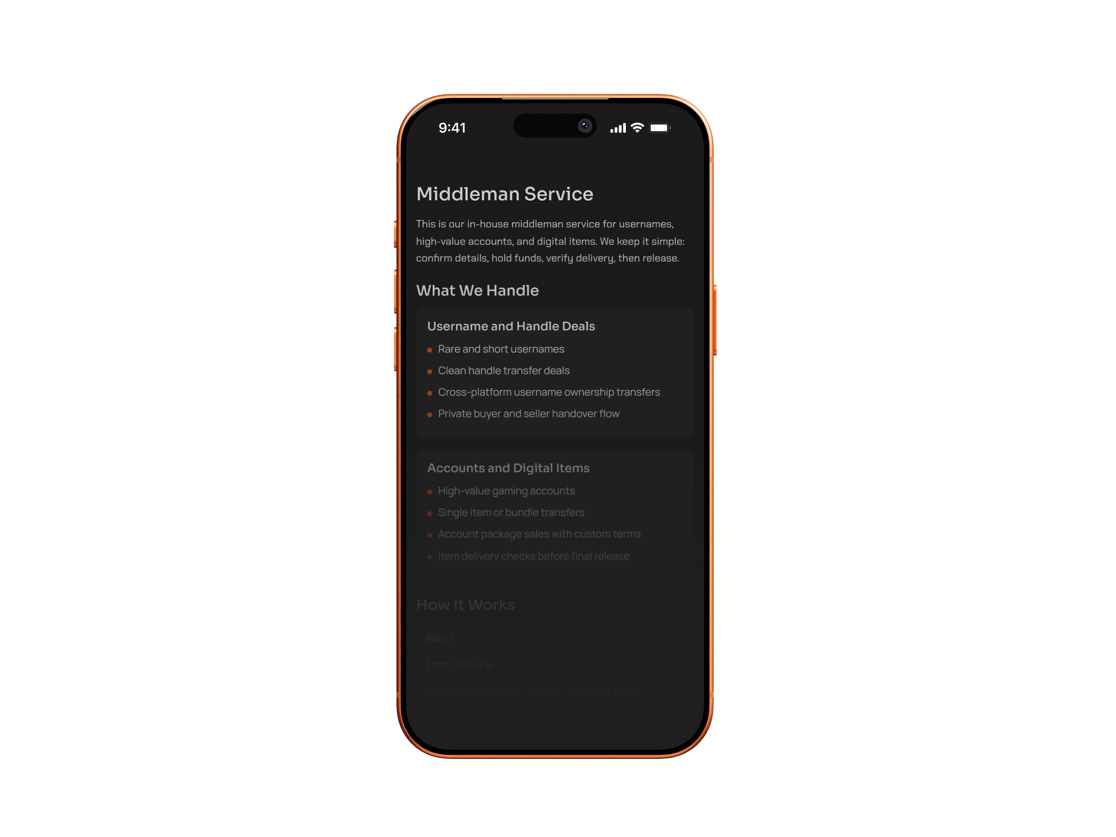 Wizr mobile preview